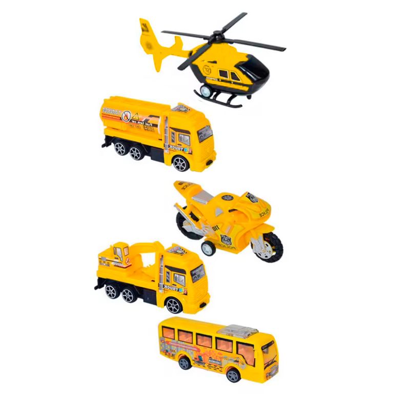 Comprar Carros De Impulso Moto Grua Bus Helicopt en Electroshopy